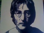 portrait John Lennon