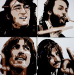 les Beatles en quadri